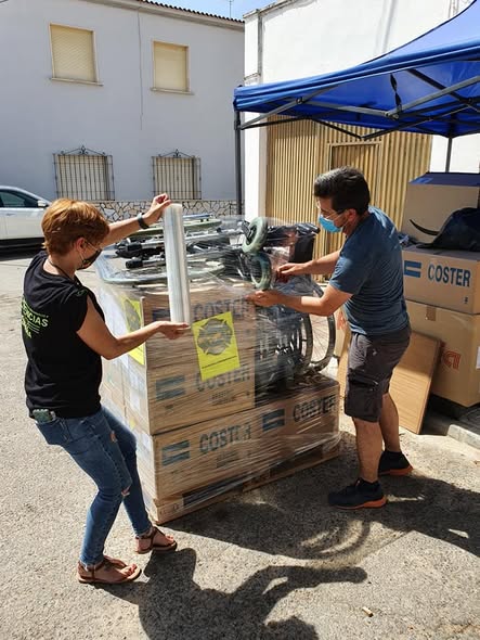 Imagen del material y la colaboración