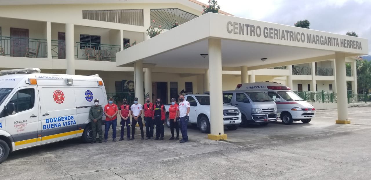 Ambulancia enviada desde España a República Dominicana
